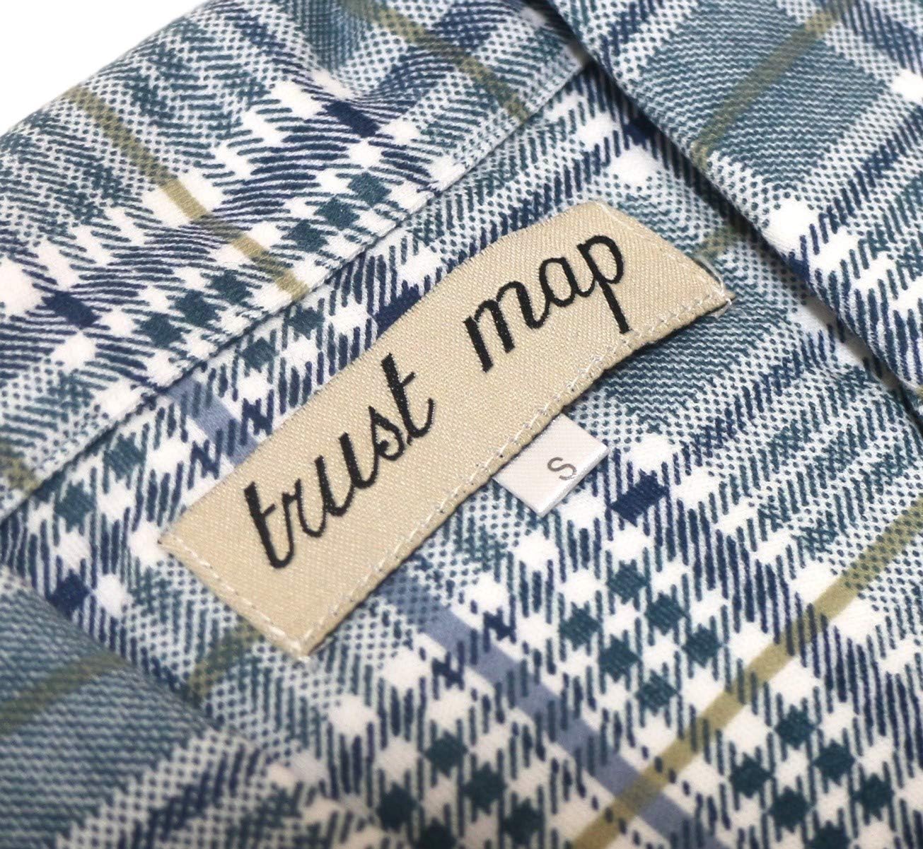 trust map｜介護パジャマ 全開タイプ メンズ 綿100% 2L 画像8