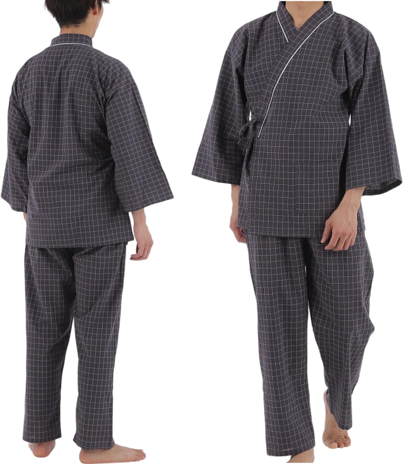 QQOLi｜介護パジャマ 作務衣タイプ 綿100% 男女兼用 画像9