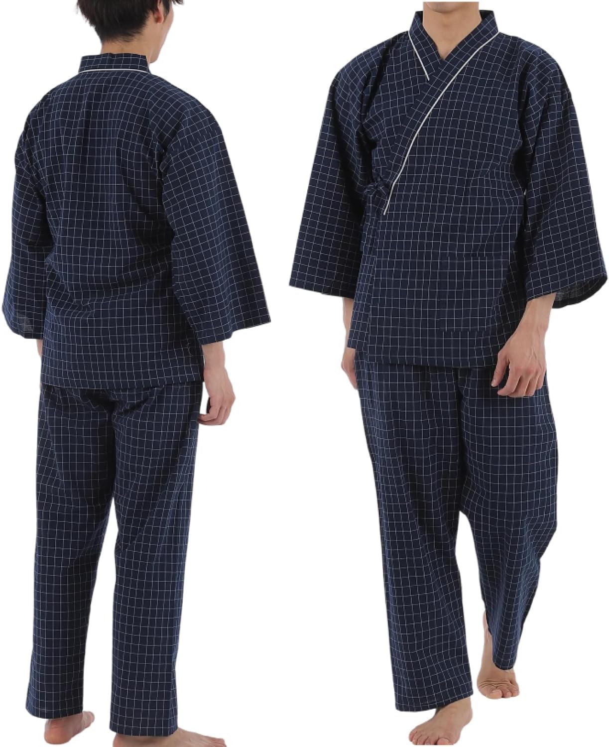 QQOLi｜介護パジャマ 作務衣タイプ 綿100% 男女兼用 画像11