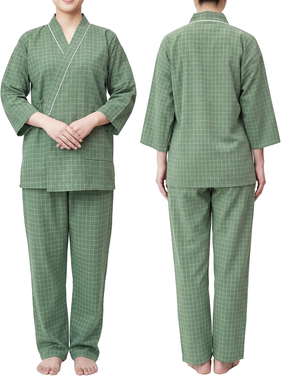 GOKEI｜介護ねまき 前開き 綿100% 男女兼用 画像8