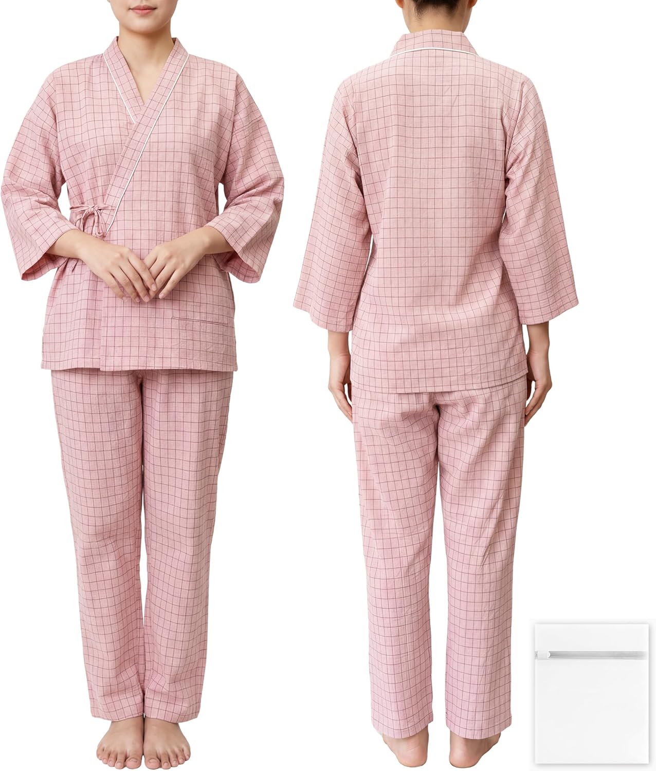 GOKEI｜介護ねまき 前開き 綿100% 男女兼用 画像10