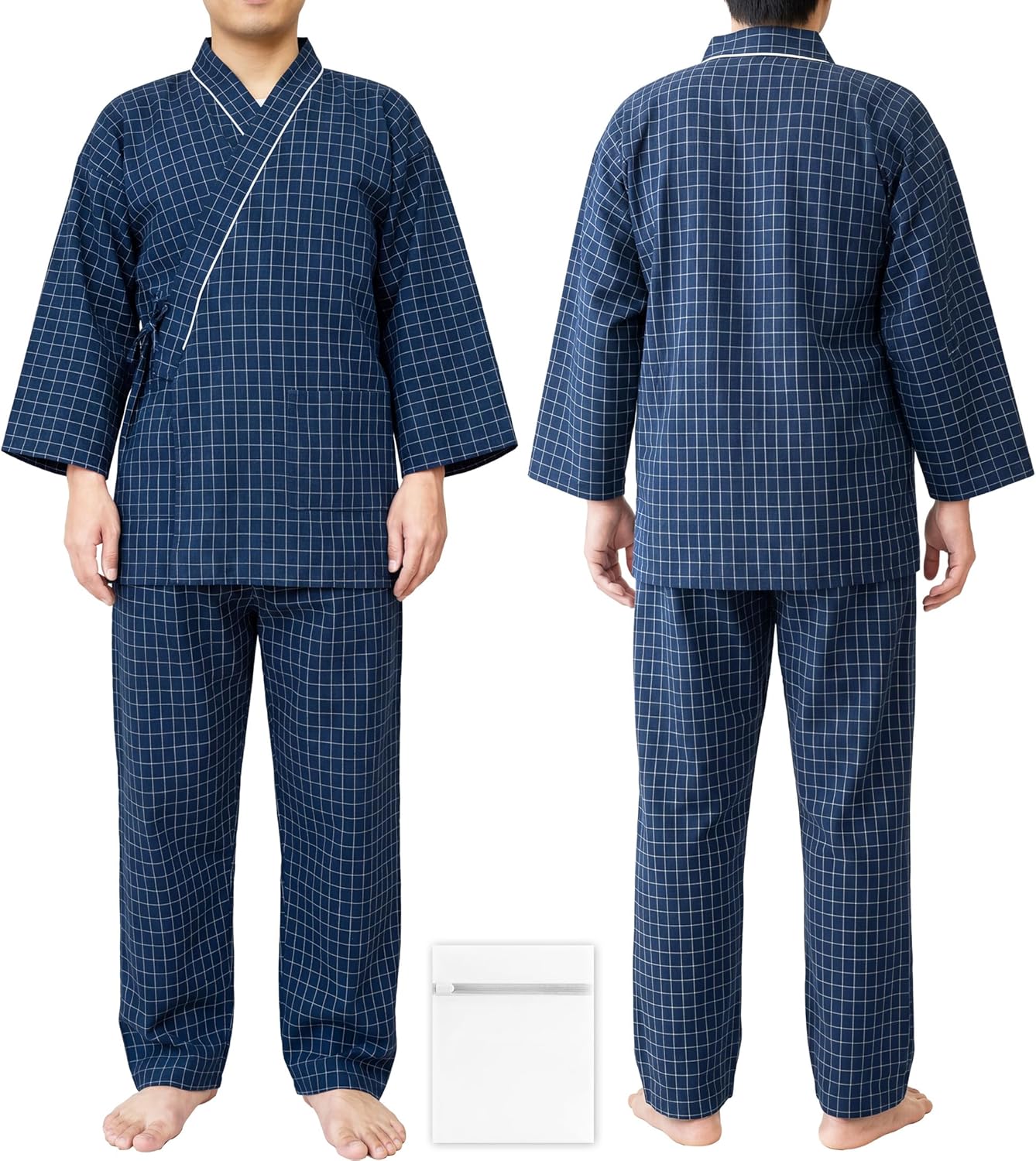 GOKEI｜介護ねまき 前開き 綿100% 男女兼用 画像12