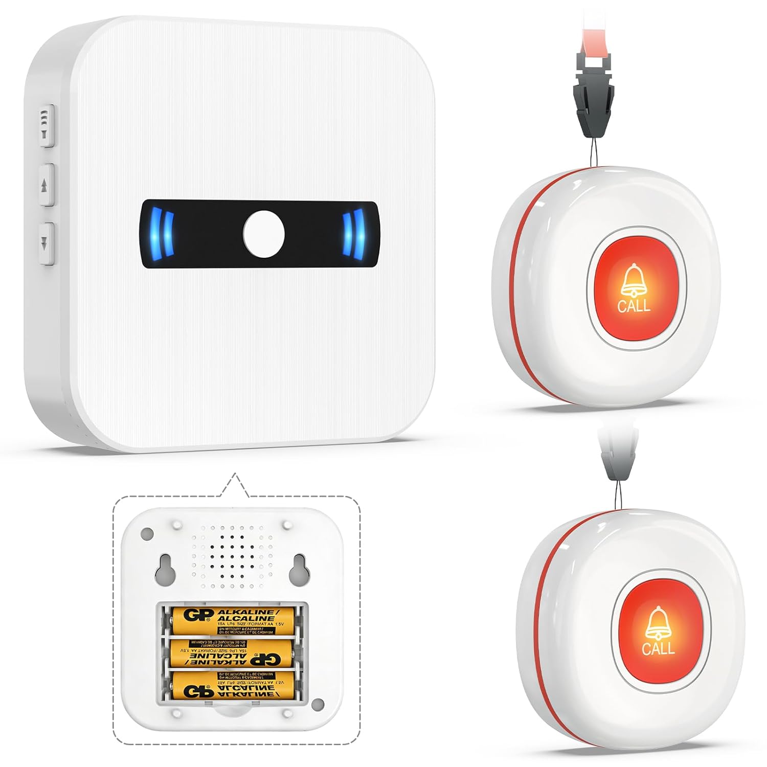 DAYTECH｜呼び出しベル ワイヤレス 受信機2+発信機2 画像10