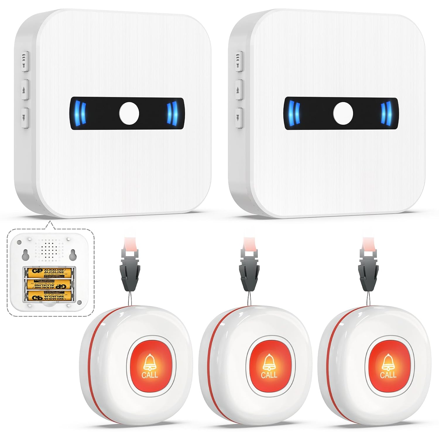 DAYTECH｜呼び出しベル ワイヤレス 受信機2+発信機2 画像11