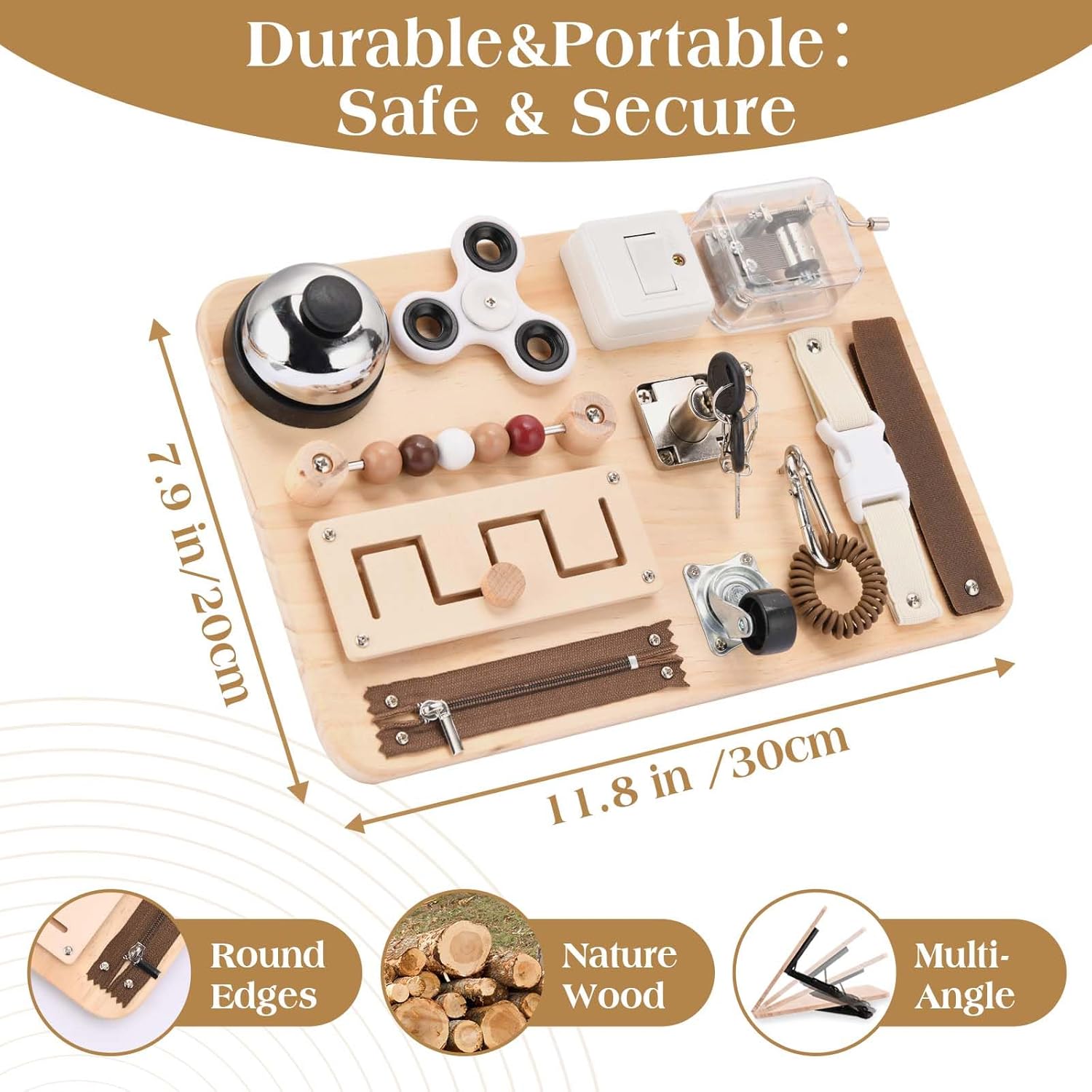 認知症アクティビティ フィジェットボード 脳トレ 画像2