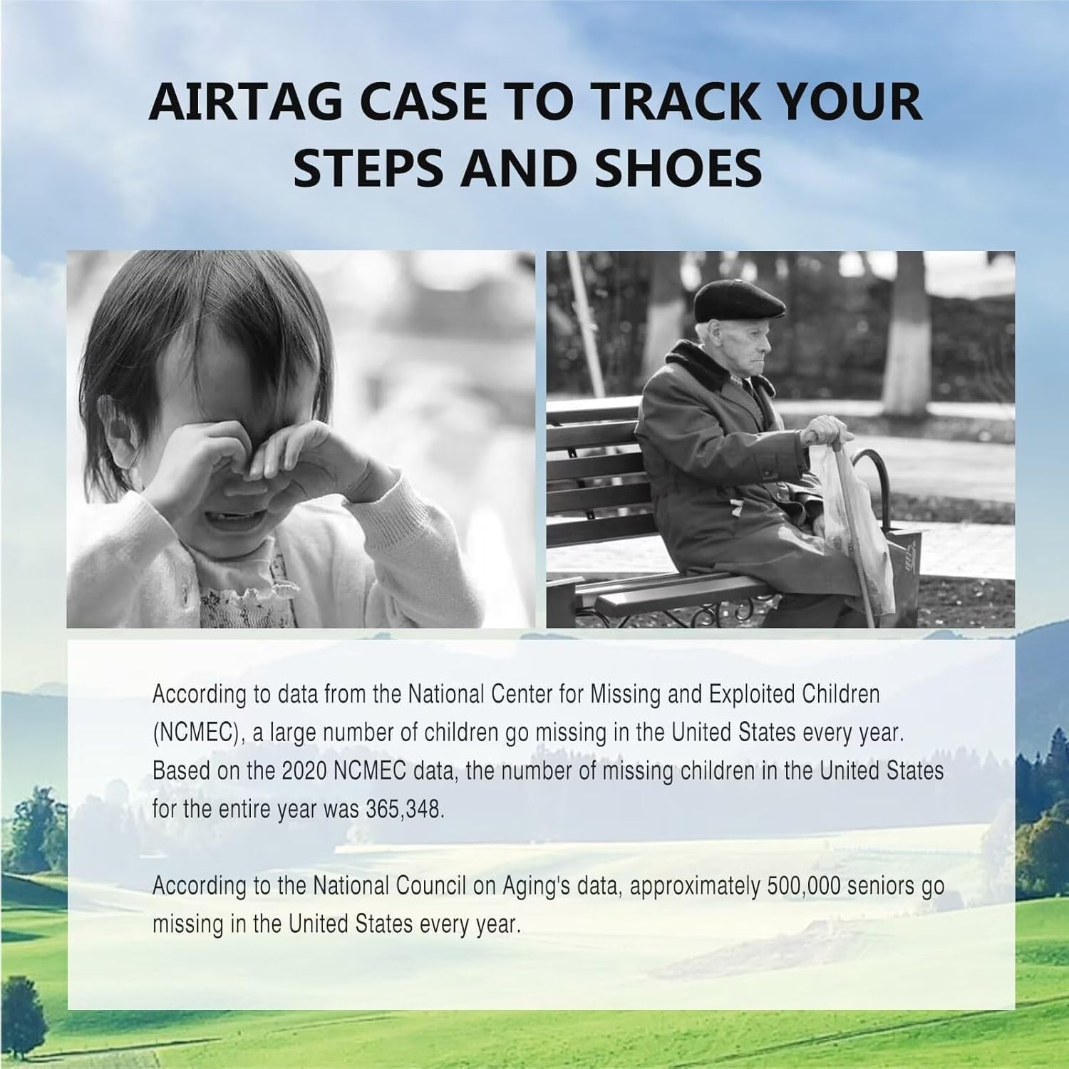 DYEOXY｜エアタグ用インソール 見守り 21.5〜23cm 画像2