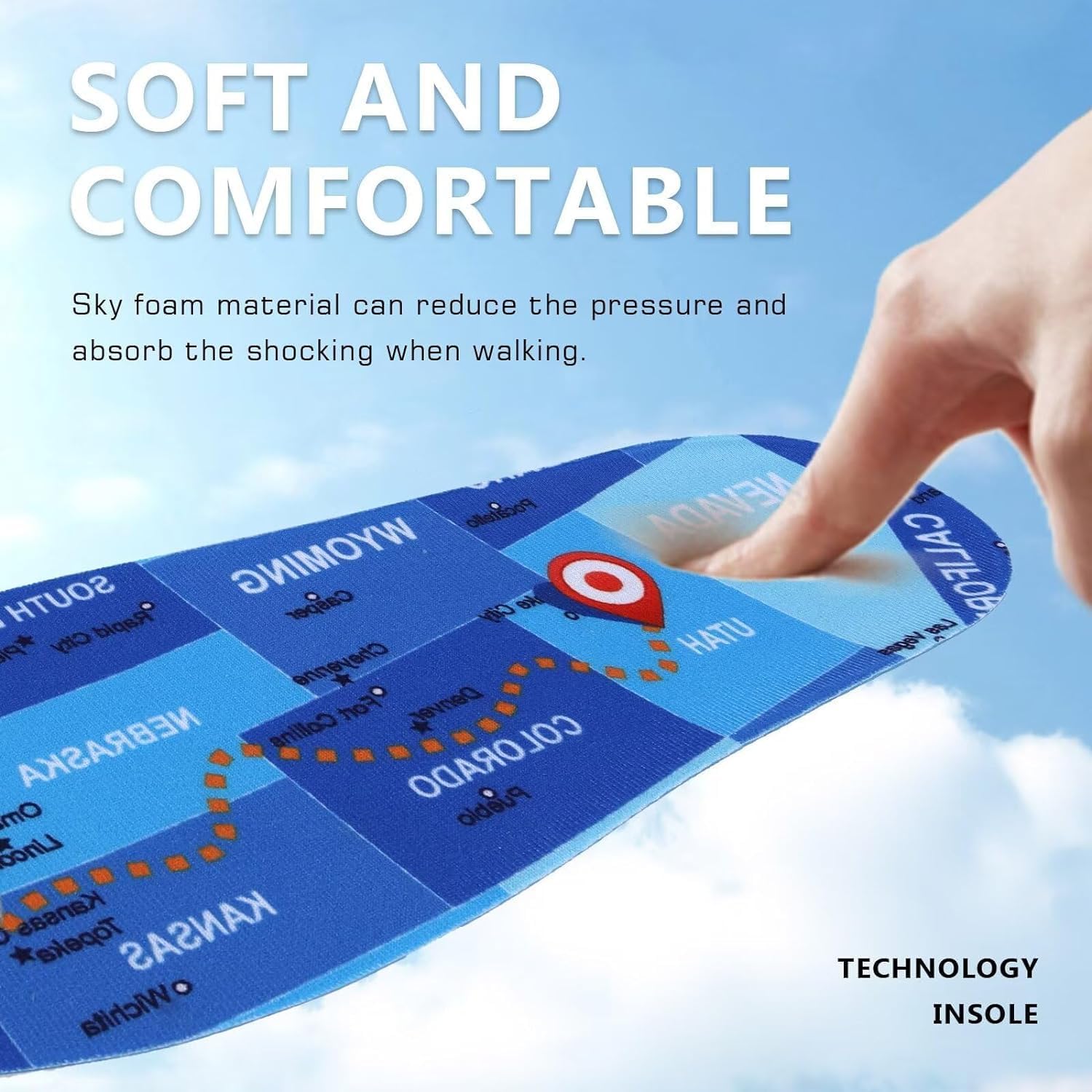 DYEOXY｜エアタグ用インソール 見守り 21.5〜23cm 画像3