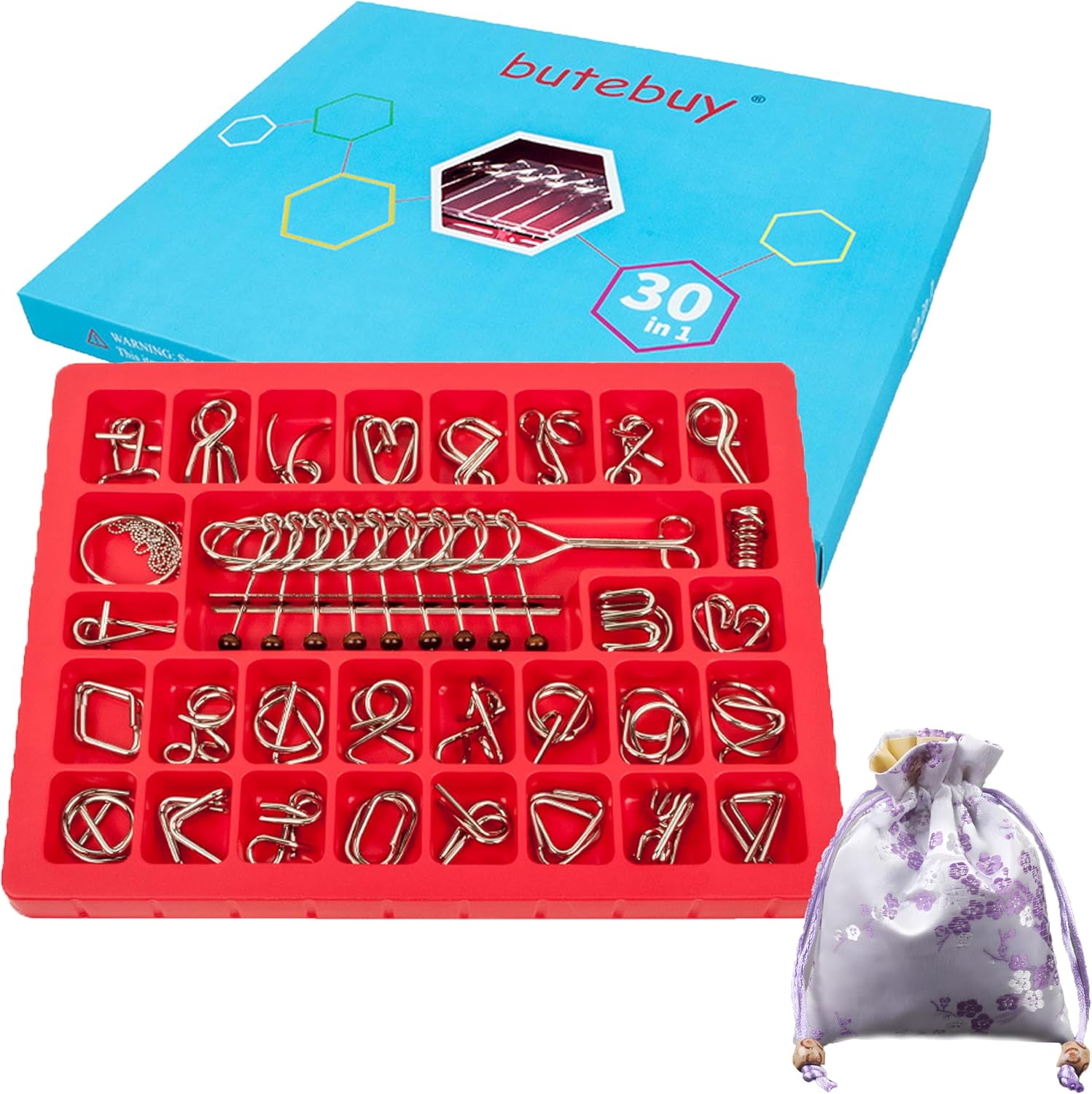 akindou｜知恵の輪 30種類セット 脳トレ 画像10