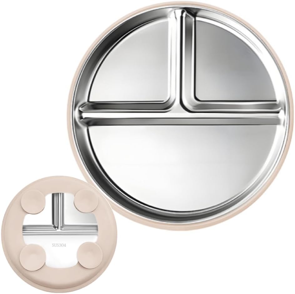 enne.｜吸盤付きプレート ひっくり返らない グレー 画像8