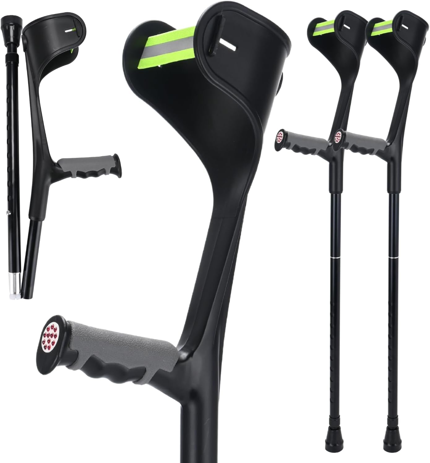 mugenbo｜ロフストランドクラッチ 折りたたみ 150〜185cm 画像8