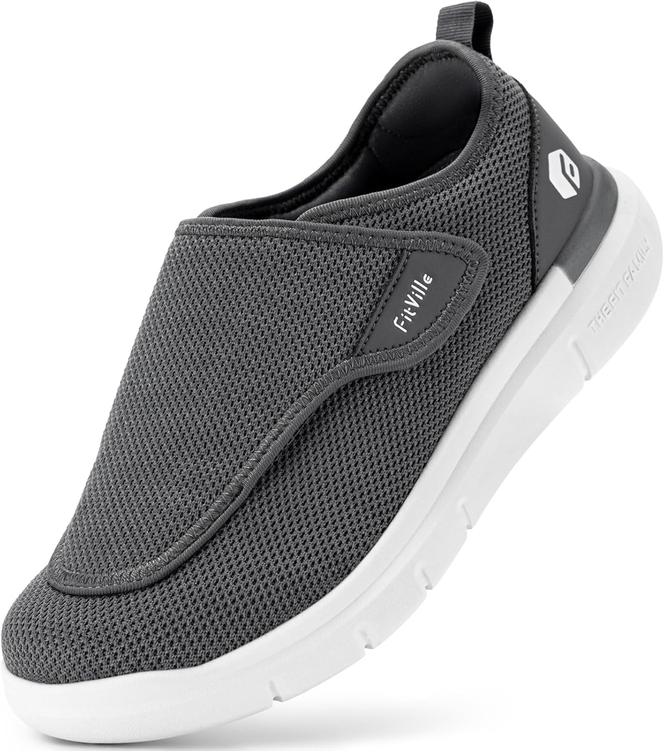 FitVille｜幅広介護シューズ メンズ 2E〜6E スリッポン 画像8