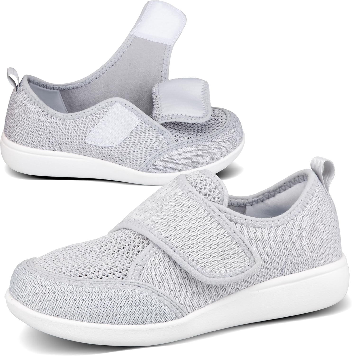 JIAFO｜介護シューズ レディース 4E マジックテープ 画像9