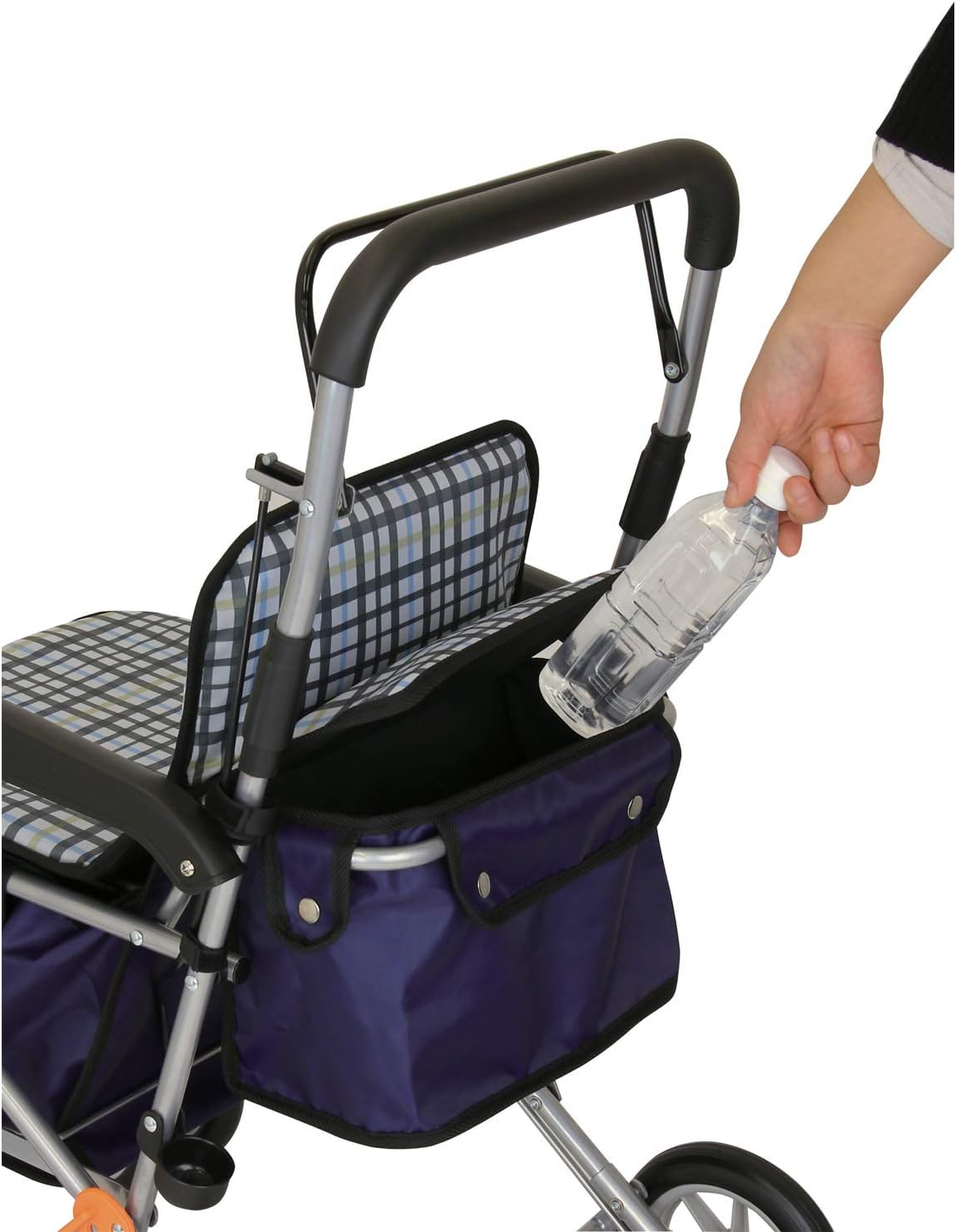 幸和製作所 テイコブ｜シルバーカー ボクスト チェックブラック 画像3