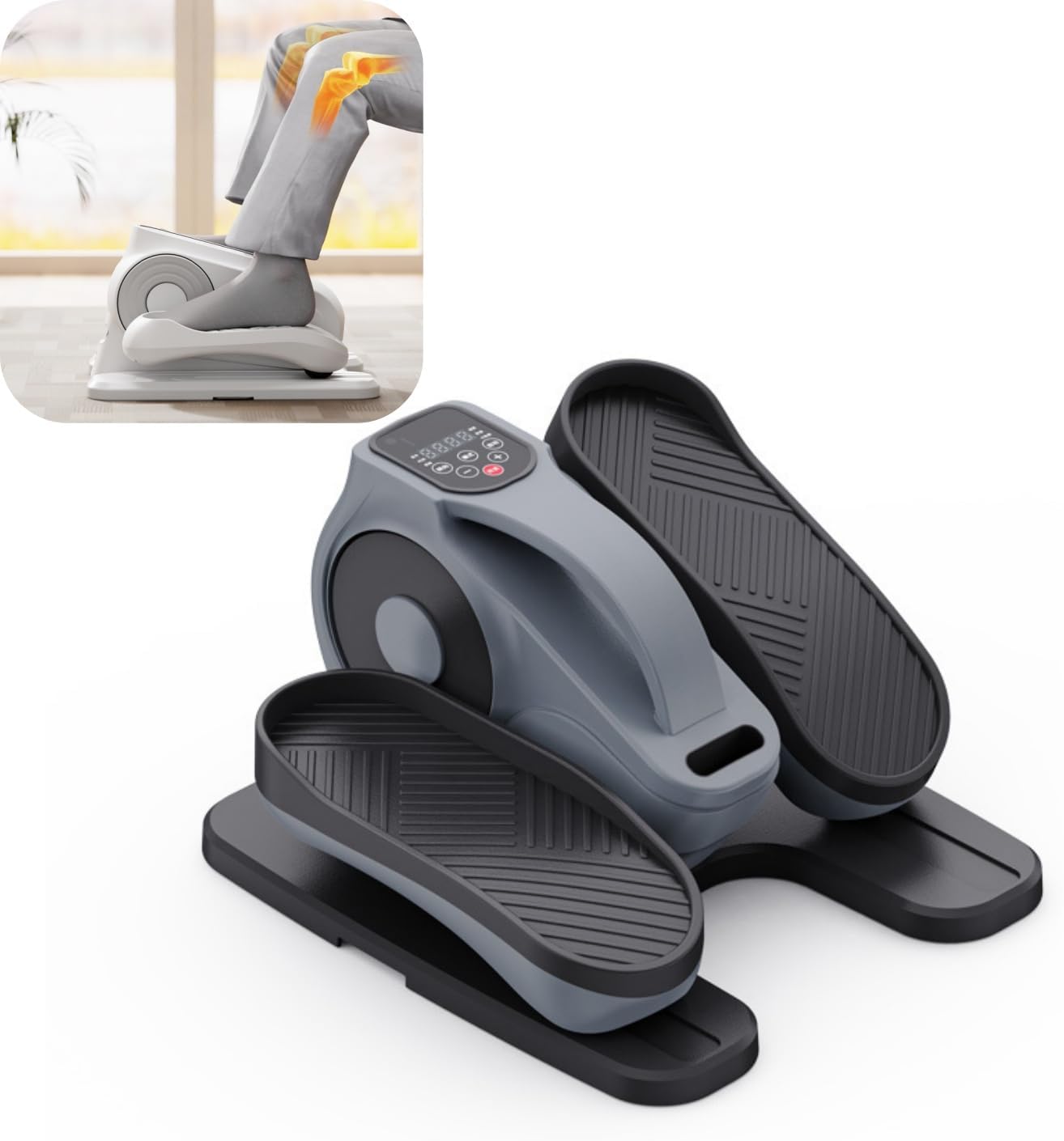 電動ミニエアロバイク 座りながら運動 リモコン付き 画像7