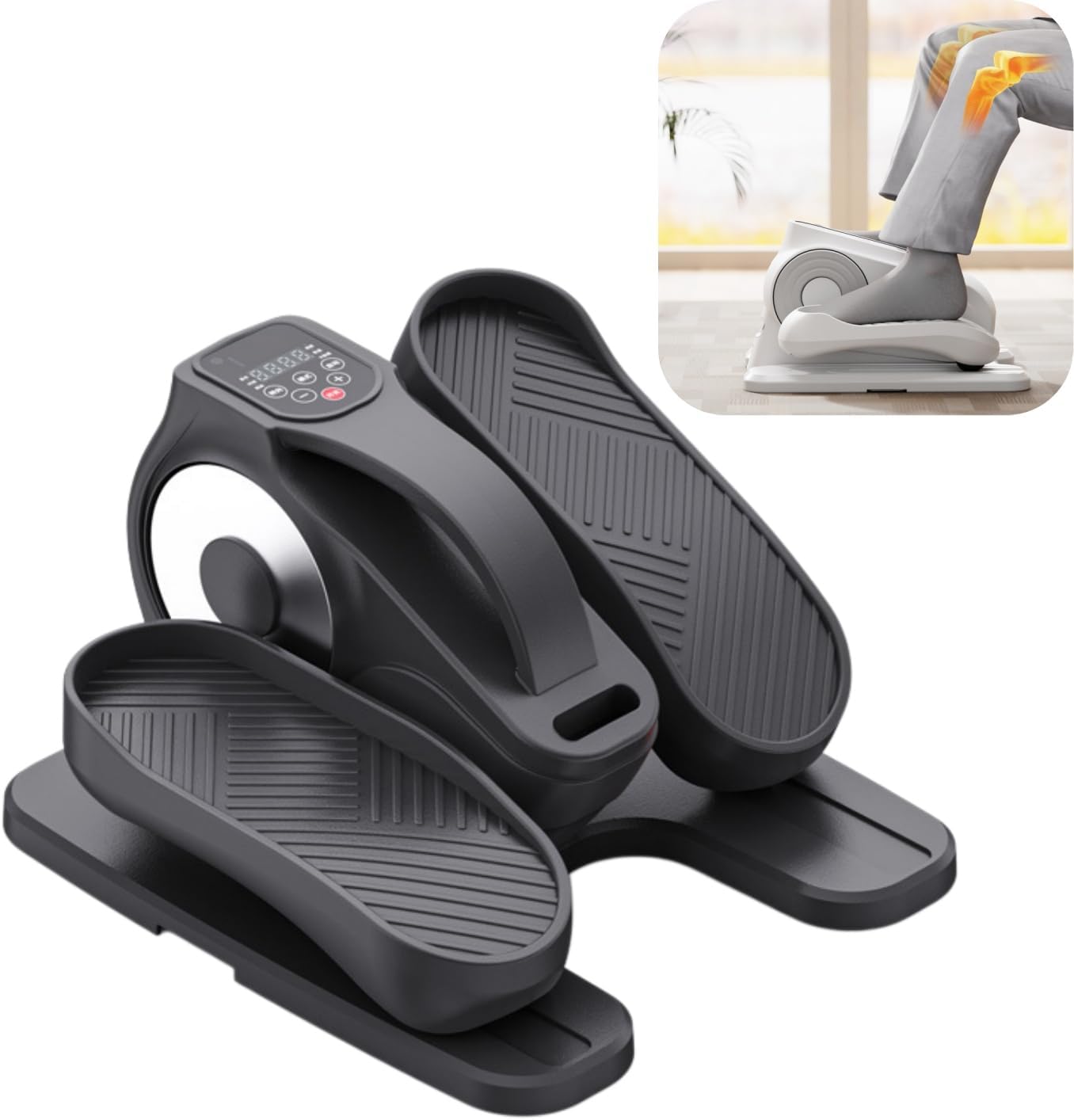 電動ミニエアロバイク 座りながら運動 リモコン付き 画像9